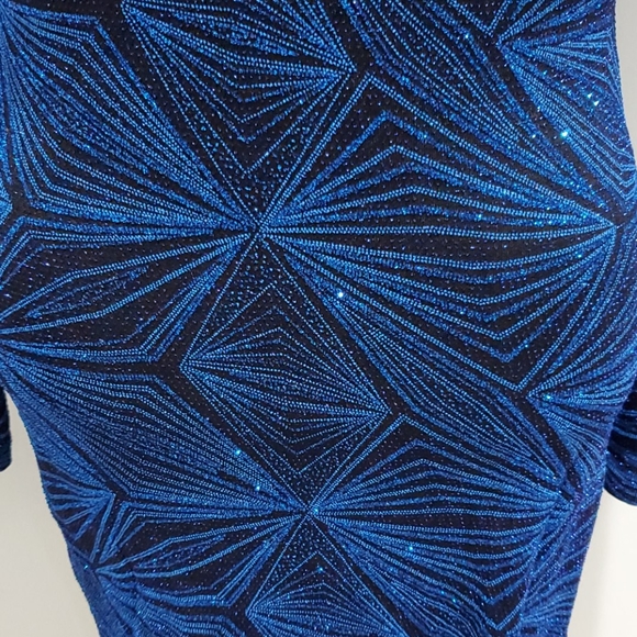 NEW Endless Rose Long Sleeves Sexy Bodycon Glitter Dress Size S - Picture 4 of 6